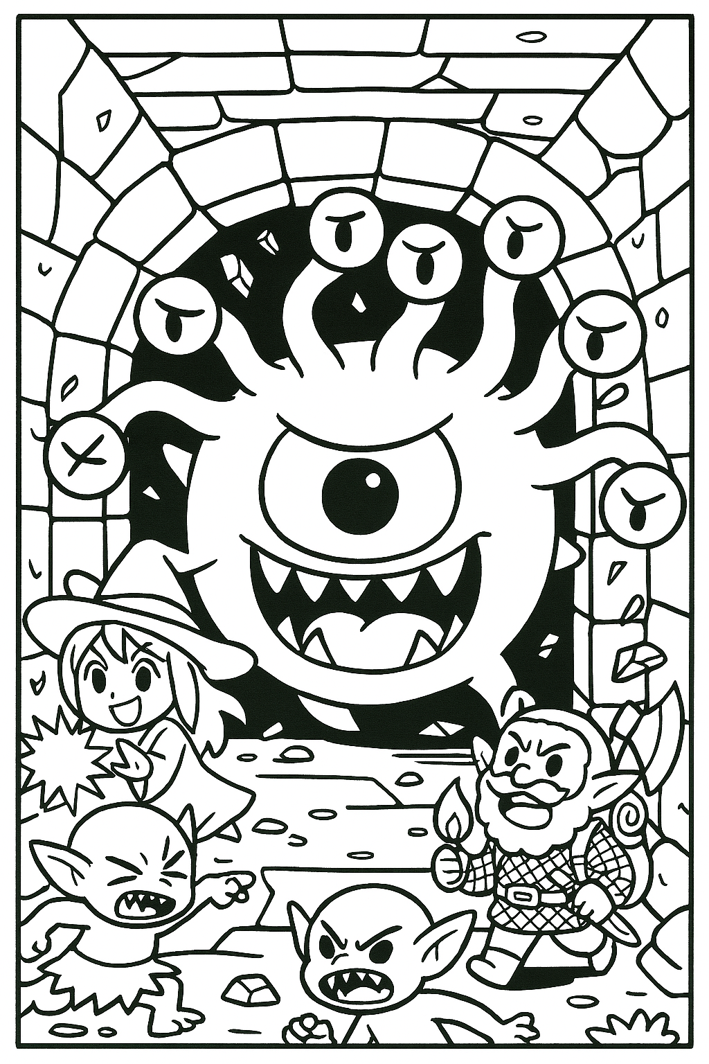 Sample Coloring Page 1